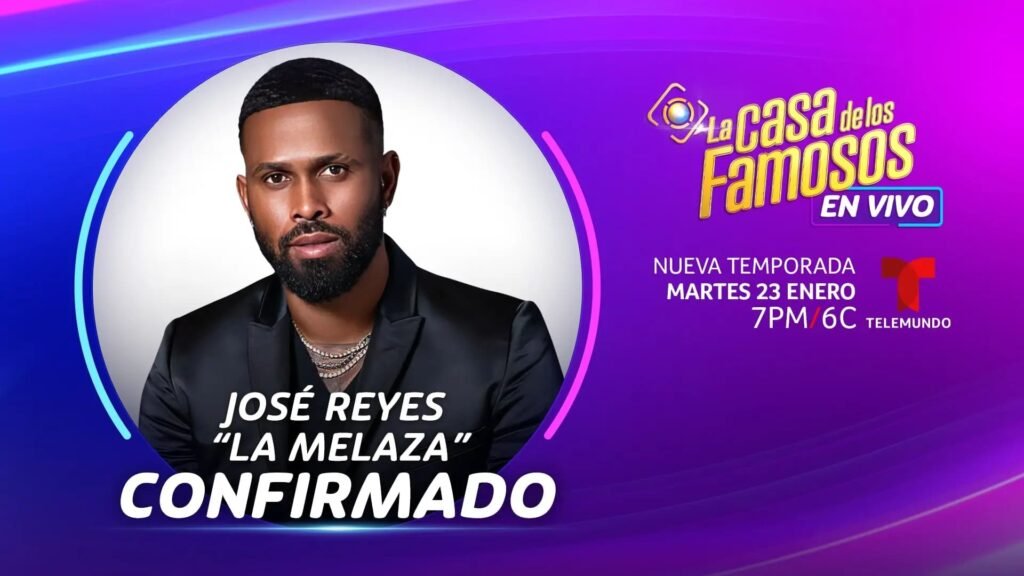 José Reyes en La Casa de Los Famosos 4